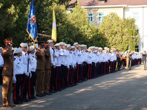 Emoții și aspirații la început de an școlar, la Colegiul Național Militar „Dimitrie Cantemir”