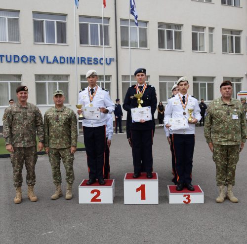 Locul I la orientare pe echipe – proba masculină