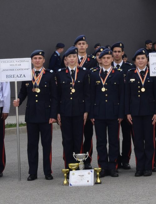 Locul II în proba de orientare la Olimpiada sportului militar liceal