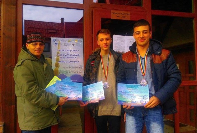 Read more about the article Premii pentru cantemirişti la Concursul Naţional de Astronomie şi Astrofizică “Marin Dacian Bica”
