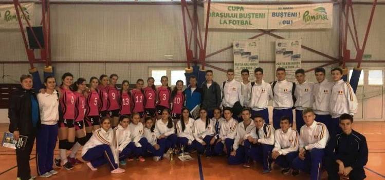 Read more about the article Locul I la volei feminin şi masculin