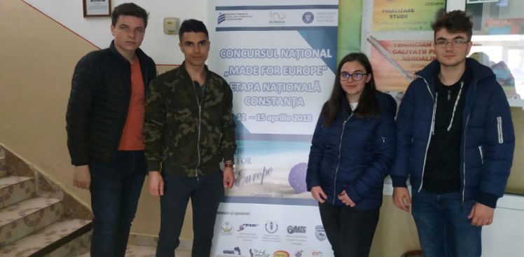 Read more about the article Premiul al III –lea la Concursul Naţional “Made for Europe”