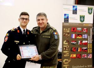 Read more about the article Elev caporal Laurențiu Stănescu, unul dintre câștigătorii concursului “Pentru mine #NATO înseamnă…”