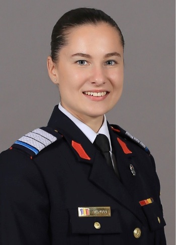 Read more about the article Elev plutonier adjutant Ingrid Vârlan susține ultimul examen pentru admiterea în Academia Militară “West Point”