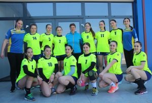 Read more about the article Echipa feminină de handbal s-a clasat pe locul al II –lea la faza județeană a Olimpiadei Naționale a Sportului Școlar