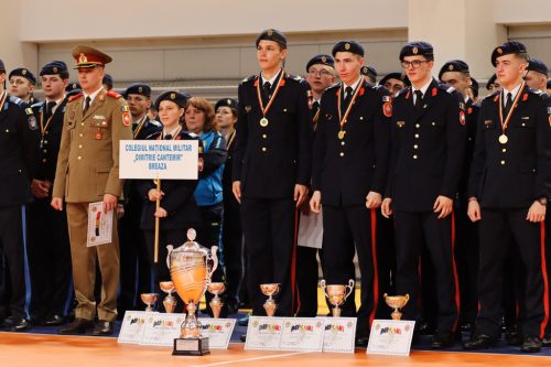 Read more about the article Locul I pentru sportivii Colegiului Național Militar „Dimitrie Cantemir”