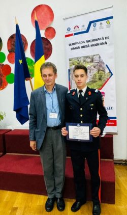 Read more about the article Premiul al II-lea la etapa națională a Olimpiadei de Limba Rusă