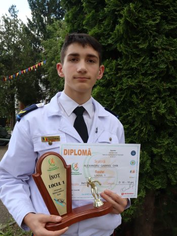Read more about the article Locul I pentru un tânăr cantemirist